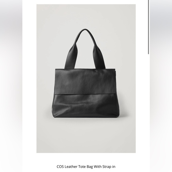 COS Black Leather Interior Bag - Picture 10 of 12